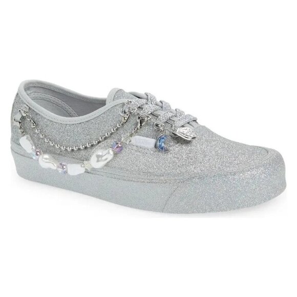 New‎ Vans Authentic 44 DX Glitter Sneaker Size 5 - Picture 1 of 11
